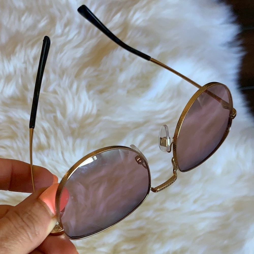 Valentino sunglasses rose gold used